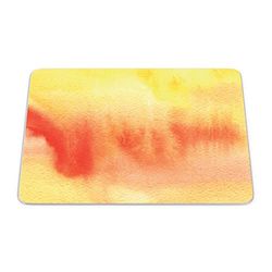Bonamaison, Rechthoek digitaal bedrukte muismat, antislip onderkant, voor kantoor en thuis, afmetingen: 22x18 cm