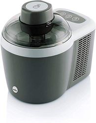 Wilfa VANILLA XS Gelatiera - 0,7 litri, 90 watt di capacità di raffreddamento, gelato fatto in casa in 1,5-2 ore, colore grigio