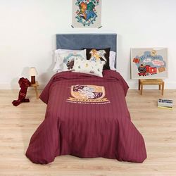 BELUM | Harry Potter dekbedovertrek, 100% katoen Gryffindor Sweet Dekbedovertrek voor 105 bedden (180 x 220 cm)