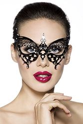 Atixo [number] metalen masker zwart, grootte Atixo:OS