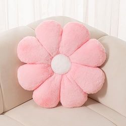 AONELAS FIONOUT Pink Throw Pillows,Flower Pillow,Pink Decorative Throw Pillows,Light Pink Throw Pillows,Floor Pillows Floor Cushions for Reading and Room Dector(45CM/17.7inch Pink)