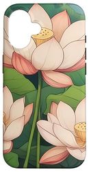Peaceful Lotus Flower Garden Case for iPhone 16