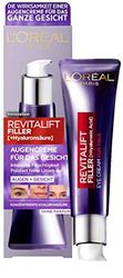 L'Oréal Paris Revitalift Filler Hyaluronic Acid Anti-Ageing Eye Cream for Face, Anti-Wrinkle and Volume, with Hyaluronic Acid, Vitamin CG & E, 30 ml