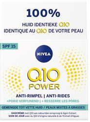 Nivea Anti-Wrinkle Day Cream Q10 Light Texture, 50 g