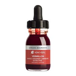 Lefranc & Bourgeois 301276 Technical Drawing Vermilion 30ml Bottle