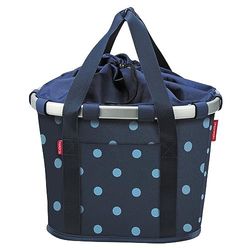 Asista Unisex - volwassenen Klickfix tas, Mixed Dots Blue, 35x28x26cm