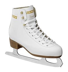 Roces Nirvana Patins à Glace pour Les Loisirs pour Femmes, Blanc, Taille 37