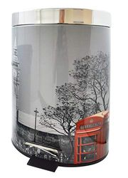 amiko Pattumiera in Metallo, Multicolore, 5L
