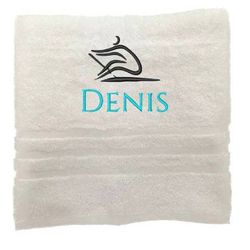 Asciugamano personalizzato con nome Nome sportivo splendidamente ricamato Asciugamano da bagno Asciugamano in cotone 100% personalizzato con nome (100 x 50 cm, Canottaggio)