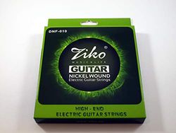Ziko - Set di 2 corde per chitarra acustica, mod. DNF-010, calibro 010-046