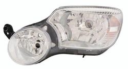 PROPOSTEONLINE Fanale realizzato per Skoda YETI 2009 Sinistro H4 alogeno c/Motore elett. con correzione Assetto Fari +Fendinebbia 5L1941017A