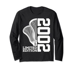 LIMITED EDITION 2002 LACROSSE 22 COMPLEANNO Maglia a Manica