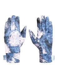 Roxy Hydrosmart Liner Gloves Sciarpa per Il Freddo, Wild Wind Darknight, M Donna