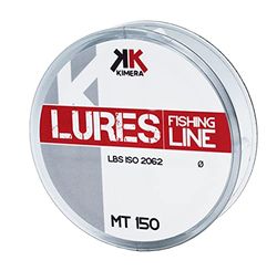KIMERA MT 150, K-señuelos Pesca Línea, Unisex, Cristal, 0,14