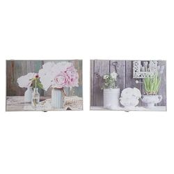 DKD Home Decor Sleutelkast van hout, 46,5 x 6 x 31,5 cm