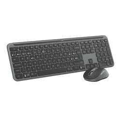 Logitech MK950 Signature Slim Wireless Keyboard and Mouse Combo - Graphite, QWERTY Italian Layout