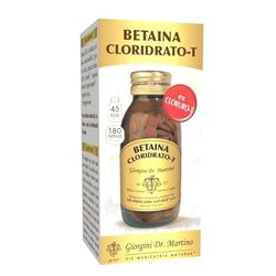 Dr Giorgini BETAINA CLORIDRATO-T 90 g (180 pastiglie da 500 mg), Dr. Giorgini