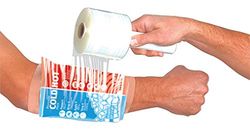 Mueller Unisex Plastic Wrap, Helder, One Size