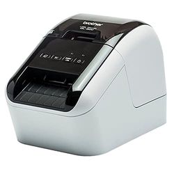 Glowster Imprimante d'étiquettes USB Bicolore, Impression Rapide, Design Compact, idéal pour étiqueter des Produits et Organiser des Documents.