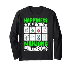 Mahjong - La felicidad es jugar al Mahjong con los chicos Manga Larga