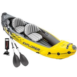 Intex Caiaque insuflável, 312 x 91 x 51 cm Composto