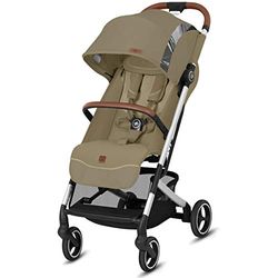 gb Gold carrinho de passeio Qbit+ All-City, 0-22 kg, De nascimento a 4 anos, coleção Fashion, baunilha bege