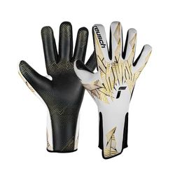 Reusch Pure Contact Gold X GluePrint Strapless Keepershandschoenen voor volwassenen met negatieve constructie en uitstekende grip