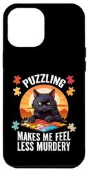 Puzzling Makes Me Feel Less Murdery Case for iPhone 12 Pro Max