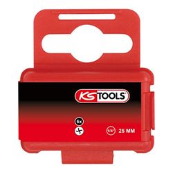 KS Tools 911.3636 1/4" Bit Torq-Set®, 25mm, 3, 5 per pak