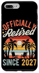 OFFICIALLY Retired SINCE 2027 Retirement Party 2027 Case for iPhone 7 Plus/8 Plus