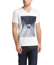 ESPRIT Collection herr v-ringad 1/2 ärm t-shirt