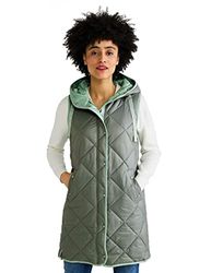 Street One Longvest voor dames, Dark Desert Mint, 34