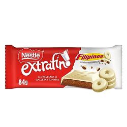 NESTLÉ EXTRAFINO tableta chocolate con leche y Filipinos 84g