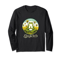 Modo Zen Namaste Verde Froggy Yoga Manga Larga