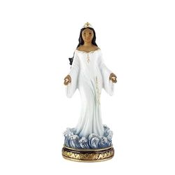 DRW Figura de Yemaya de pie Blanca 20 cm Alto