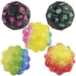 FLYPOP'S - Confezione di 12 Palline Rimbalzanti - Gioco Ricreativo - 037218PA - Multicolore - Schiuma - Compleanno - Gioco di Abilità - Giocattolo per Bambini - 7 cm x 7 cm - A Partire da 18 Mesi