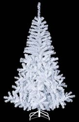 Jardideco - Sapin de Noël artificiel Luxe Blanc 240 cm