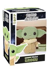 Funkogurumi Grogu. Das inoffizielle Häkelset: Anleitung, Misch-Garn in 3 Farben, Füllwatte, Häkelnadel 2,5 mm, Sicherheitsaugen, Maschenmarkierer, Wollnadel