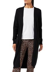 Vila dam Cardigan-tröja Viril L/S långa stickade koftor, Svart (Black), XS