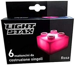 Light Stax- LS-M-04008 - Briques de Construction Lumineuses - Taille 3,2 x 3,2 cm