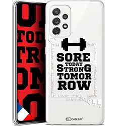 Caseink fodral för Samsung Galaxy A72 4G/5G (6.7) [gel HD-mönster tryckt i Frankrike citat kollektion stark tomorrow - mjuk - ultratunn]