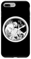 Merlino di Aubrey Beardsley (1894) Custodia per iPhone 7 Plus/8 Plus