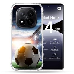 Cokitec Förstärkt skal för Xiaomi Redmi Note 14 Pro Plus 5G, sport, fotbollsarena