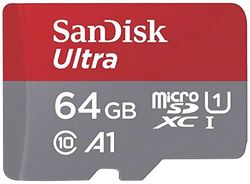 64GB Ultra microSDXC 140MB/s+SD Adapter