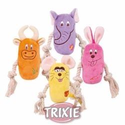 Trixie Dieren met dauw, piepende pluche - op kleur gesorteerd