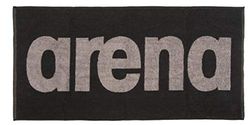 arena Gym Soft Towel handdoek, uniseks, zwart-grijs, eenheidsmaat
