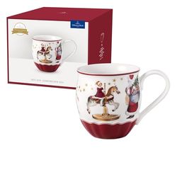 Villeroy & Boch – Annual Christmas Edition, Annual Mug, Annual Edition 2024, Premium Porcelain, Exclusive Collector's Piece, 14.5 x 10.5 x 10.5 cm