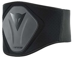 Dainese - Lumbar Belt High, Unisex Motorbike Lumbar Belt, Adult Lower Back Support, Semi-Rigid High Structure, Adjustable Lumbar Belt, Comfortable, Black