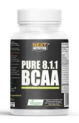 Next Nutrition BCAA 8:1:1 Aminoacidi Ramificati 1000 mg Aumento Massa Muscolare Favorisce il Recupero Senza Lattosio 250 Compresse - 325 Gr