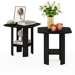 Furinno Mesa auxiliar expresso Set di 2
